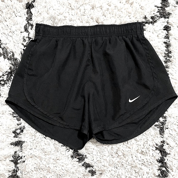 Nike Dri-Fit Tempo Black Brief-Lined Running Shorts Small - Picture 1 of 10